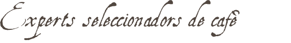 Expertos seleccionadores de café